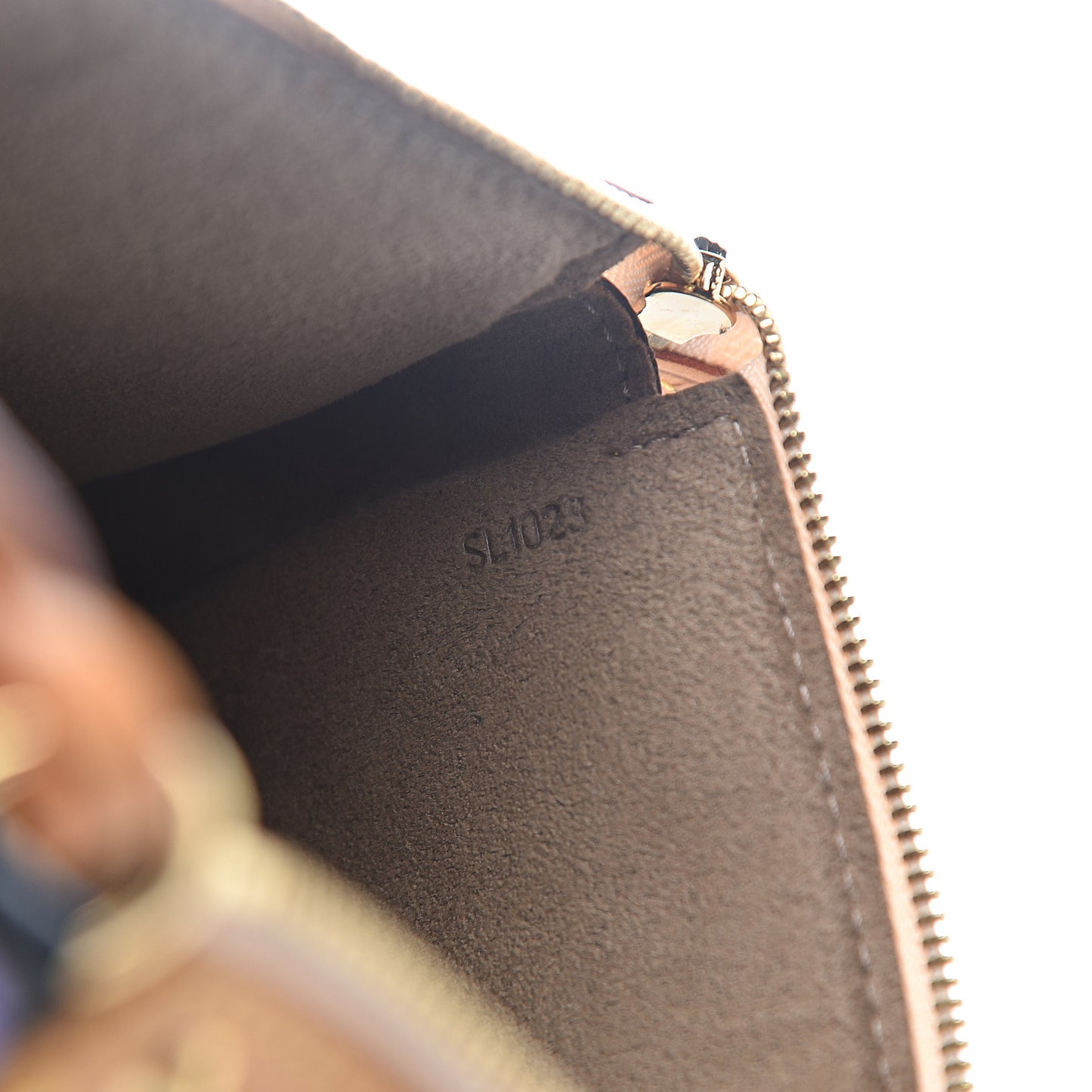 Monogram Multicolor Pochette Accessories Black
