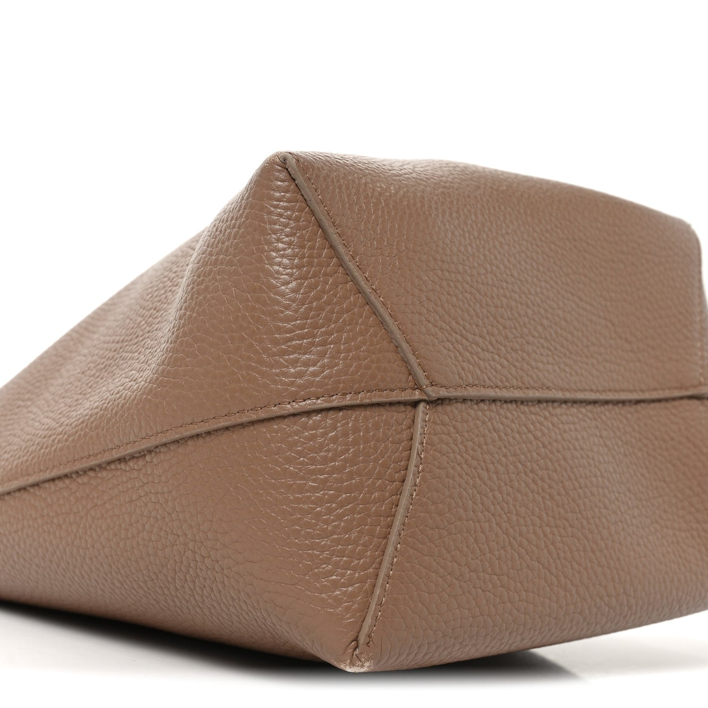 Pebbled Calfskin Small Everyday Cabas Biscotto