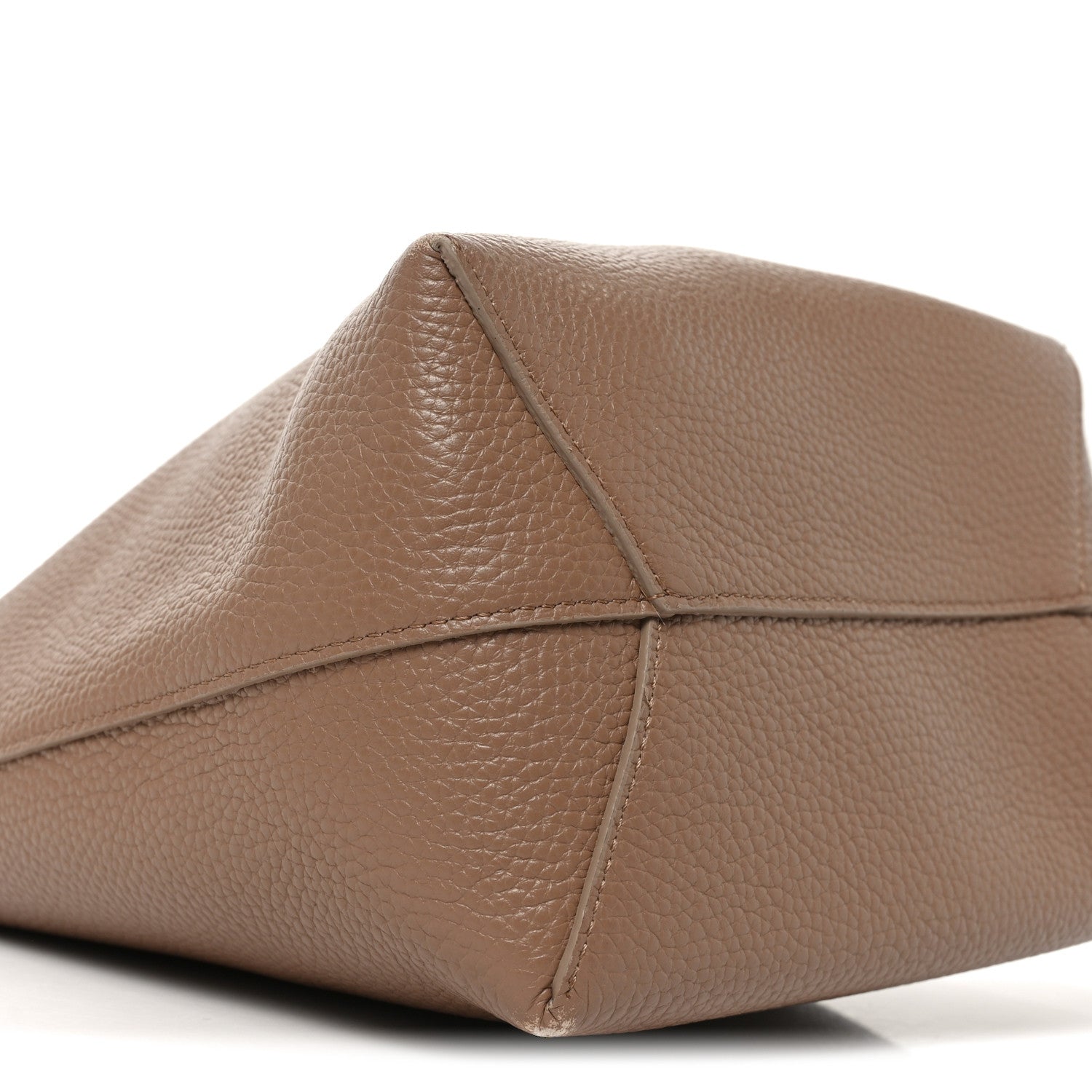 Mansur Gavriel Pebbled Calfskin Small Everyday Cabas Biscotto 8 of 9