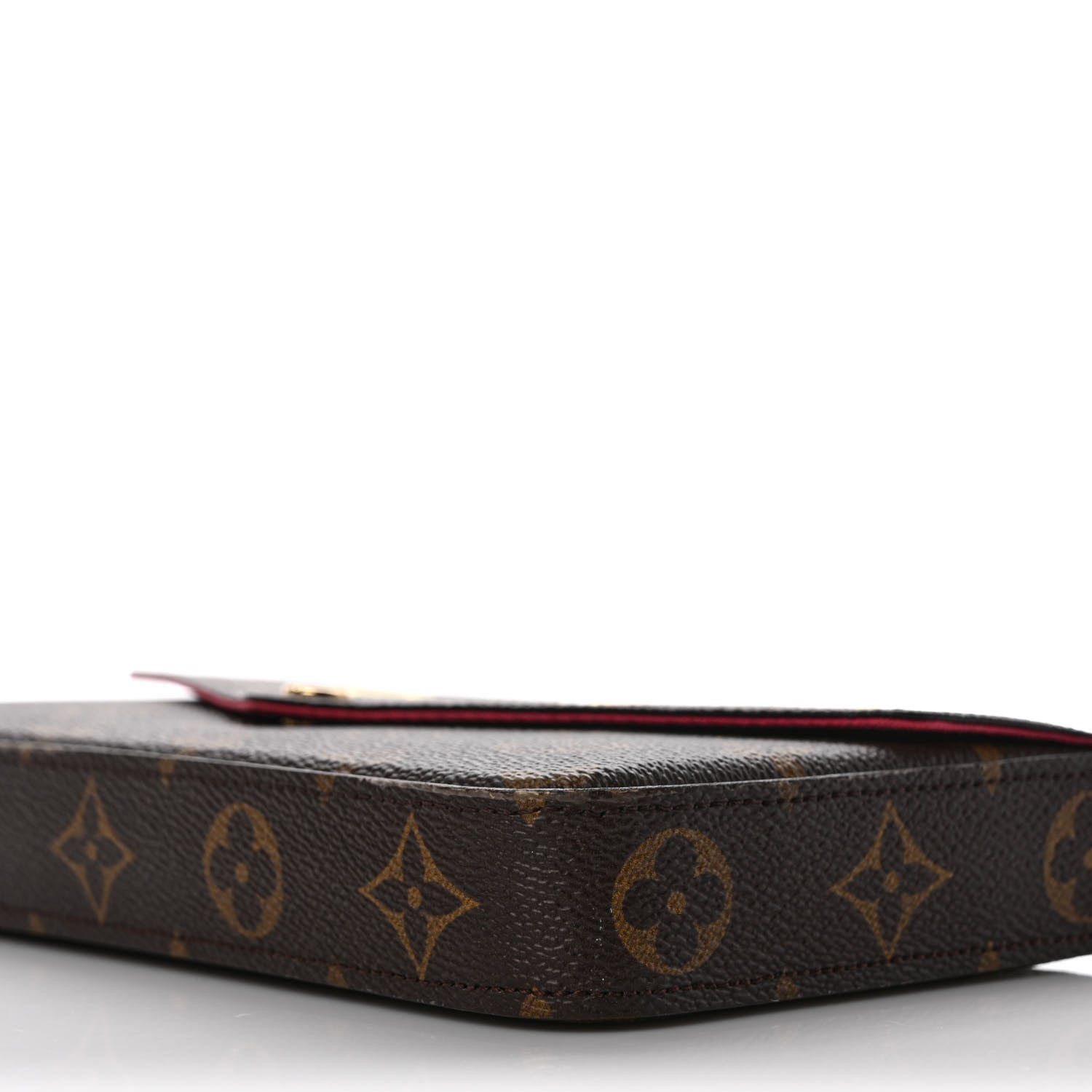 Louis Vuitton Monogram LV Love Lock Pochette Felicie Chain Wallet 8 of 9