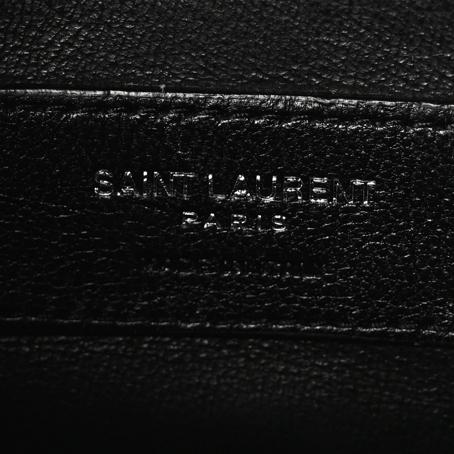 Saint Laurent Box Calfskin Monogram Medium Solferino Satchel Black 6 of 10