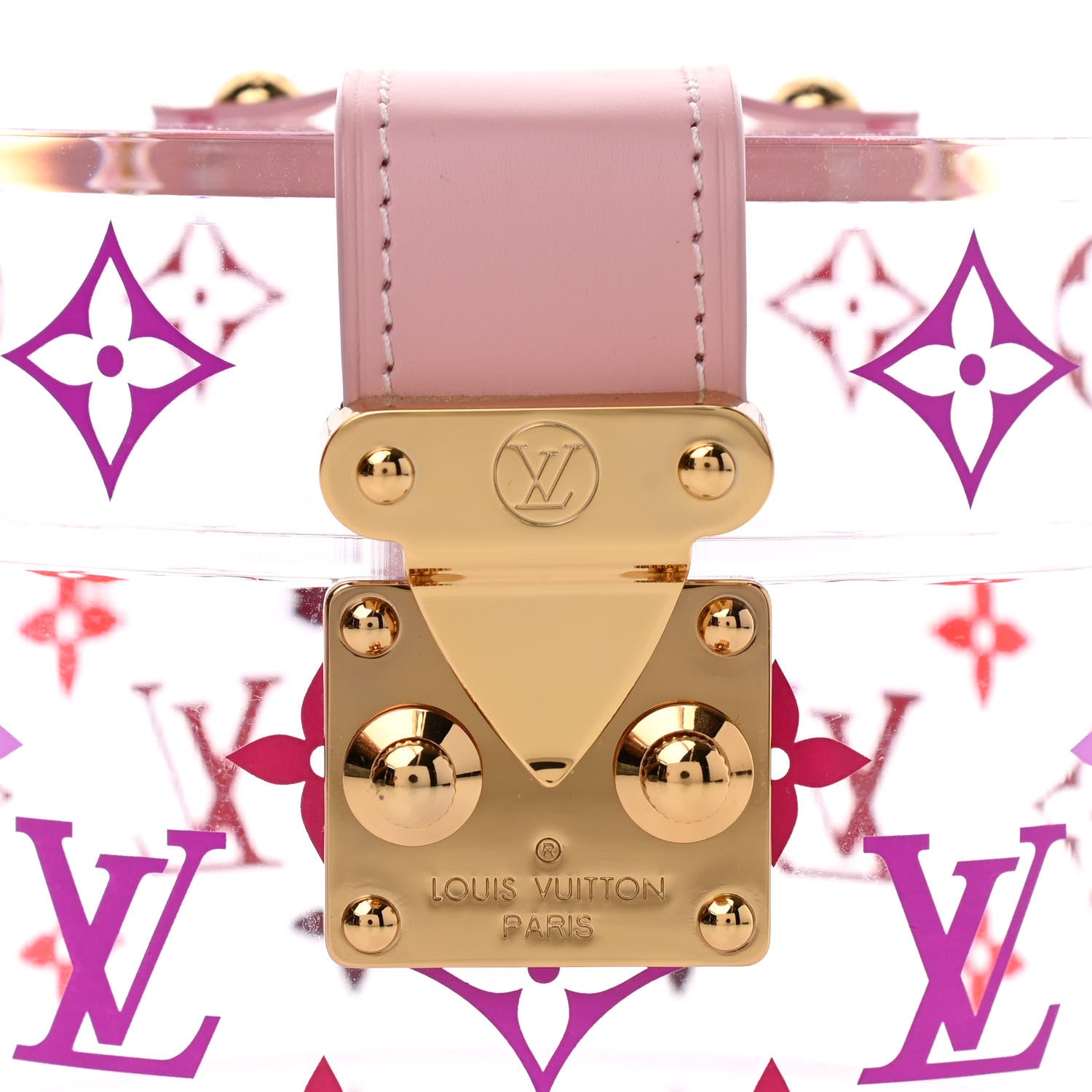 Louis Vuitton Transparent Plexiglass Box Scott Rose Ballerine 5 of 7