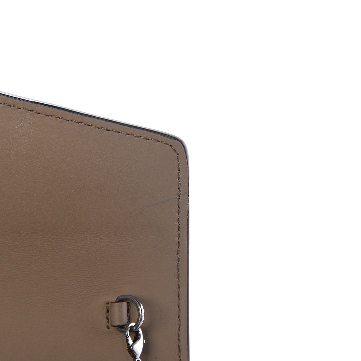 GG Supreme Monogram Mini Dionysus Chain Wallet Beige Taupe