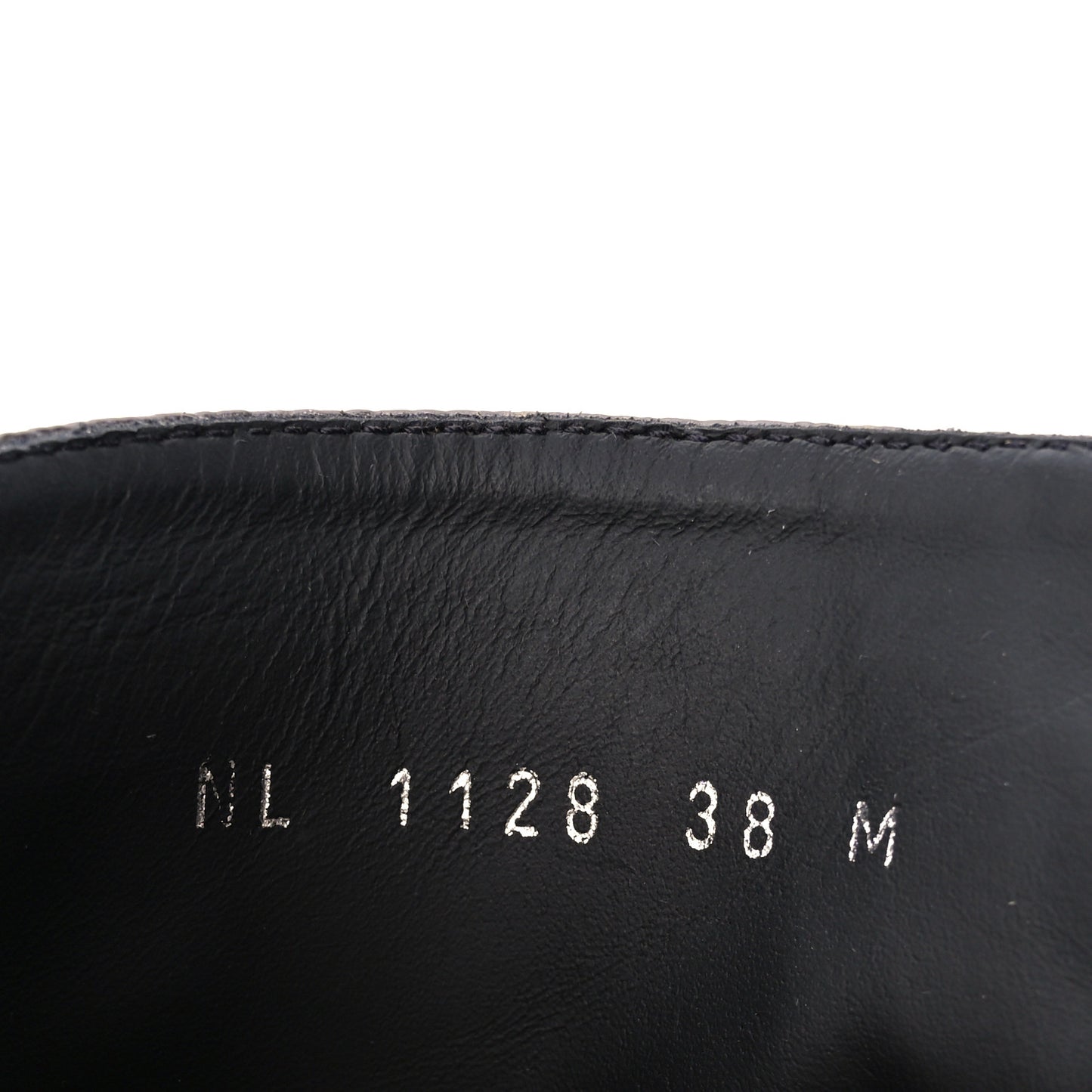Calfskin Monogram Wonderland Flat Ranger Boots 38 Black