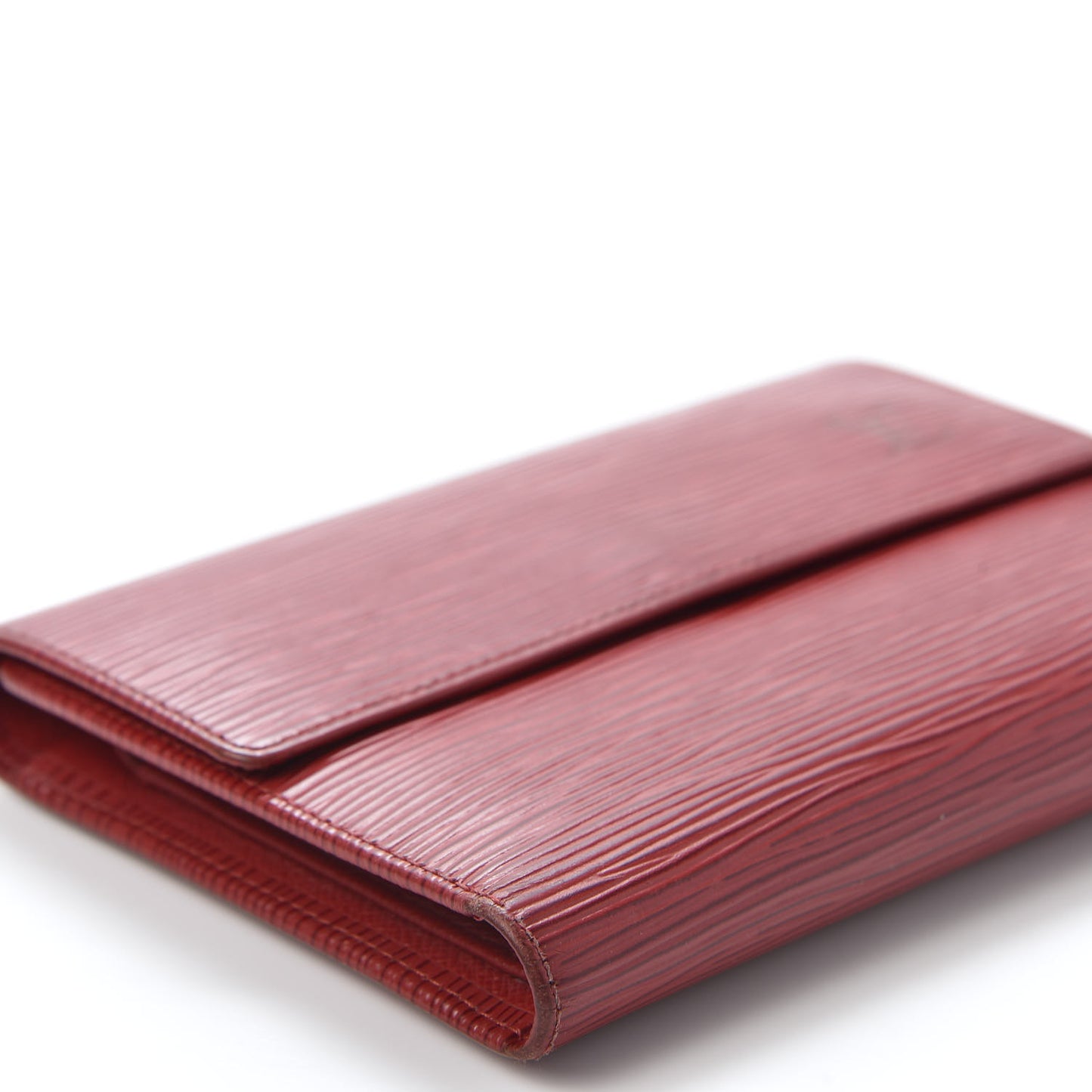 Epi Porte Tresor Etui Papiers Wallet Castillan Red