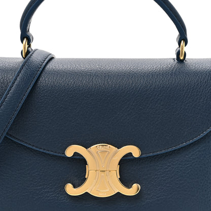 Celine Supple Grained Calfskin Teen Nino Teal Blue 9 of 11