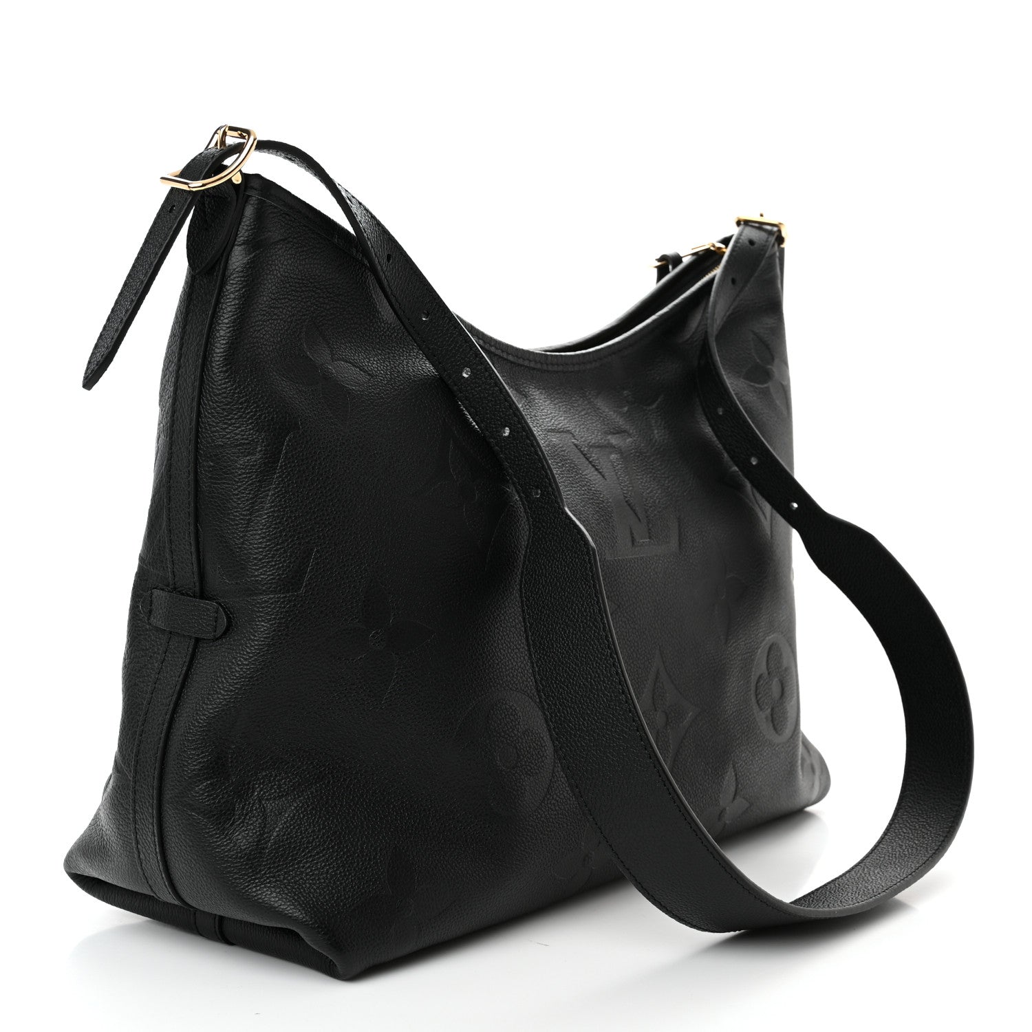 Louis Vuitton Empreinte Monogram Giant CarryAll MM Black 4 of 10