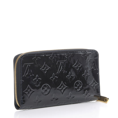 Louis Vuitton Vernis Zippy Wallet Blue Infini 3 of 8
