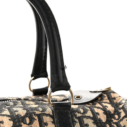 Christian Dior Monogram Boston Black 10 of 12