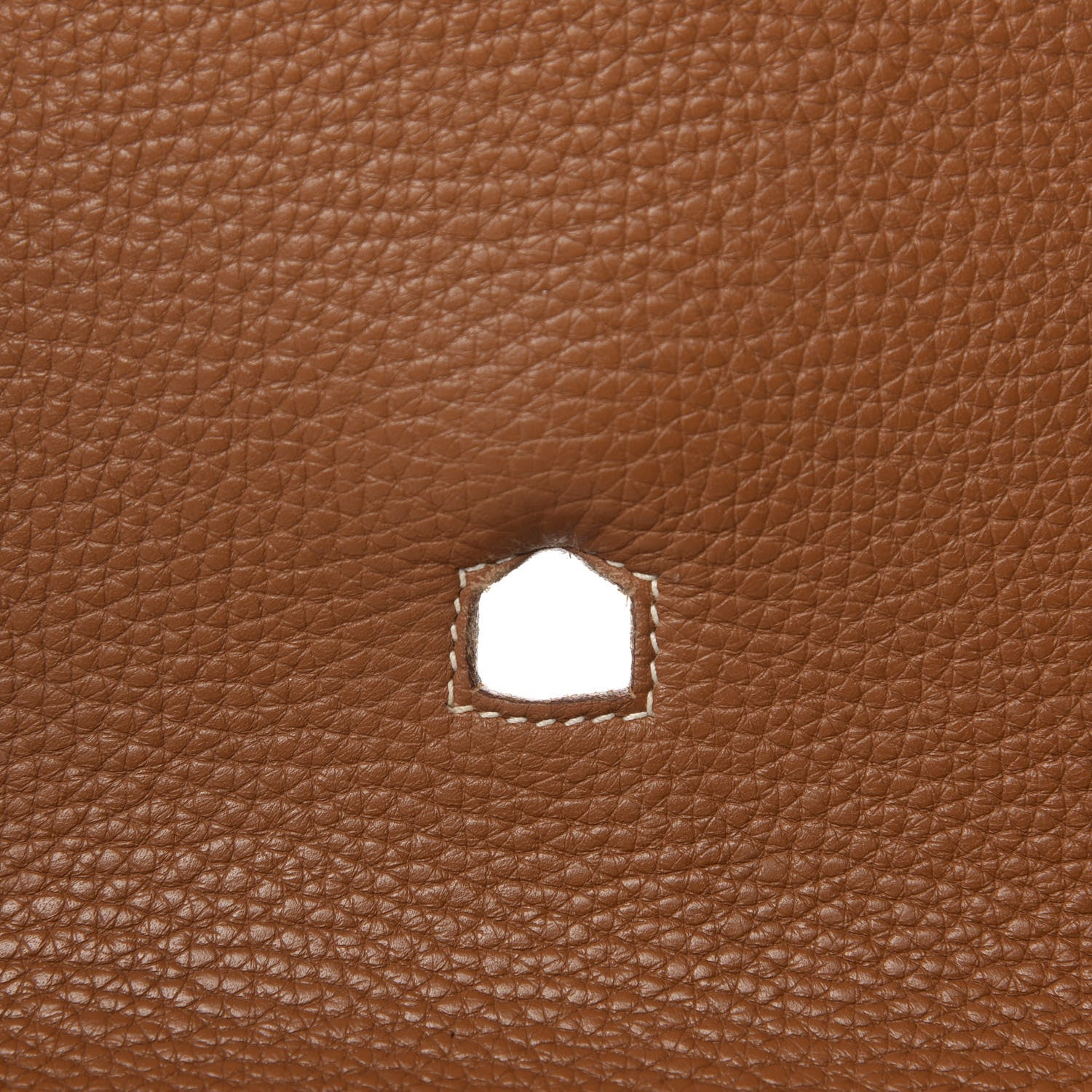 Hermes Taurillon Clemence Jypsiere 28 Gold 10 of 13