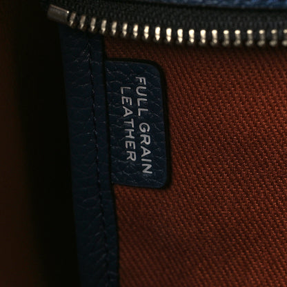 Marc Jacobs Grained Calfskin Small The Tote Bag Blue Sea 7 of 9