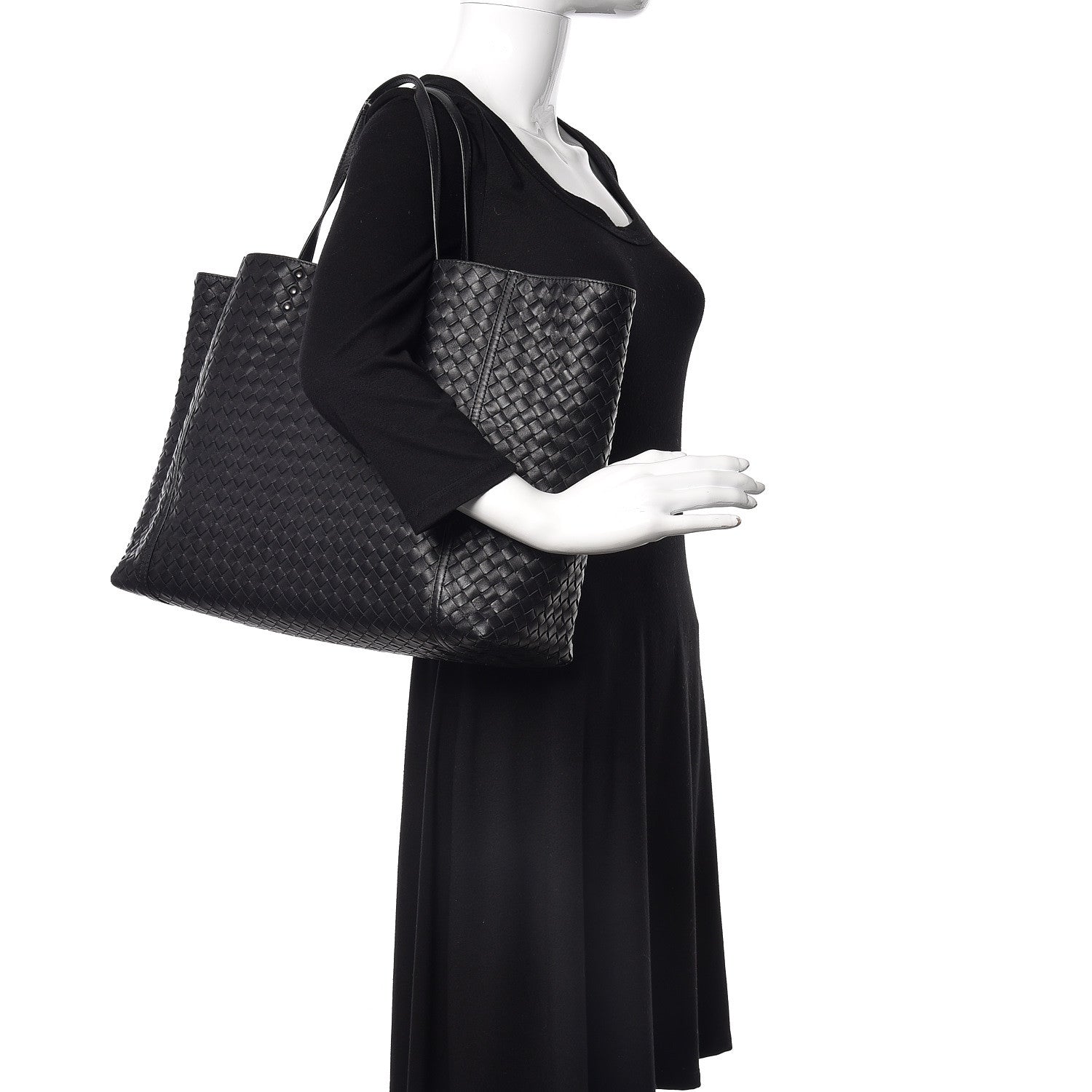 Bottega Veneta Nappa Tote Bag Black 2 of 10