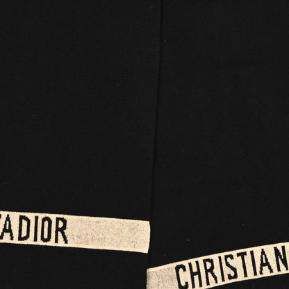 Christian Dior Cashmere J'Adior Scarf Black 3 of 4