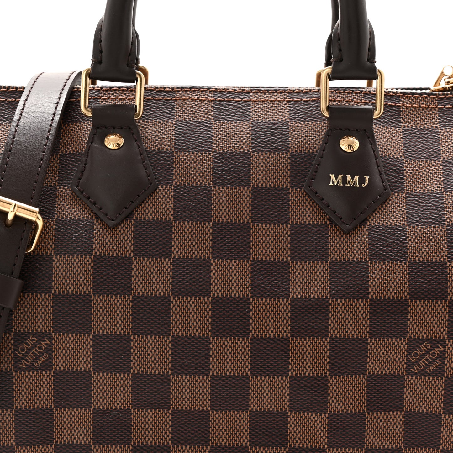 Damier Ebene Speedy Bandouliere 25