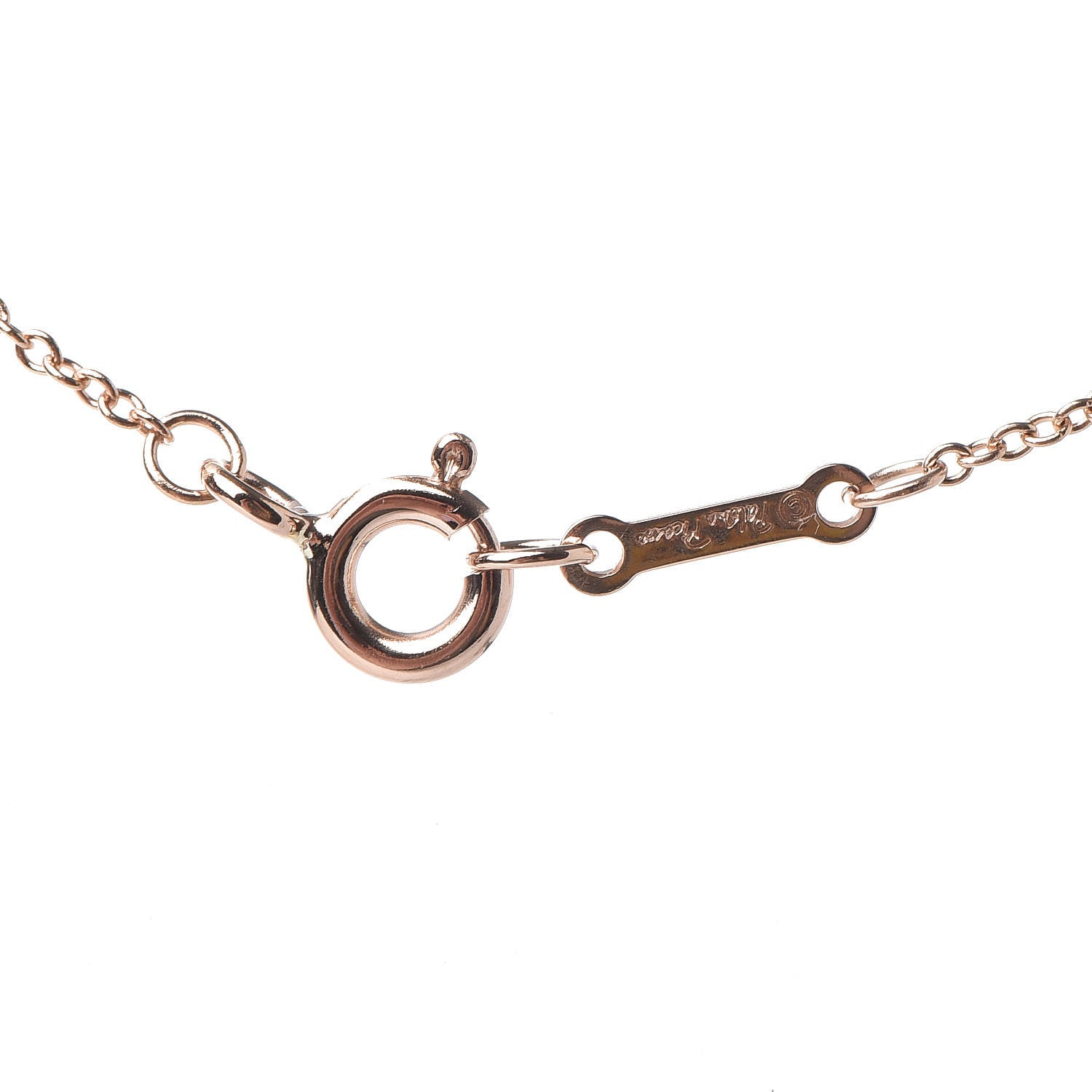 Tiffany 18K Rose Gold Paloma Picasso Dove Pendant Necklace 6 of 7