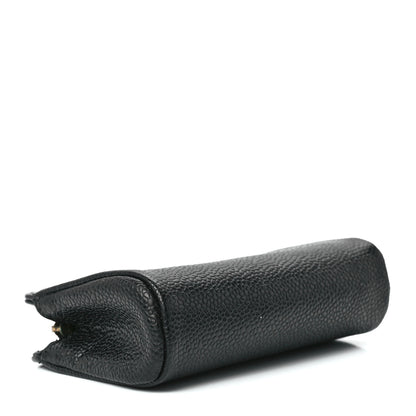 Chanel Caviar Timeless CC Cosmetic Pouch Bag Black 4 of 11
