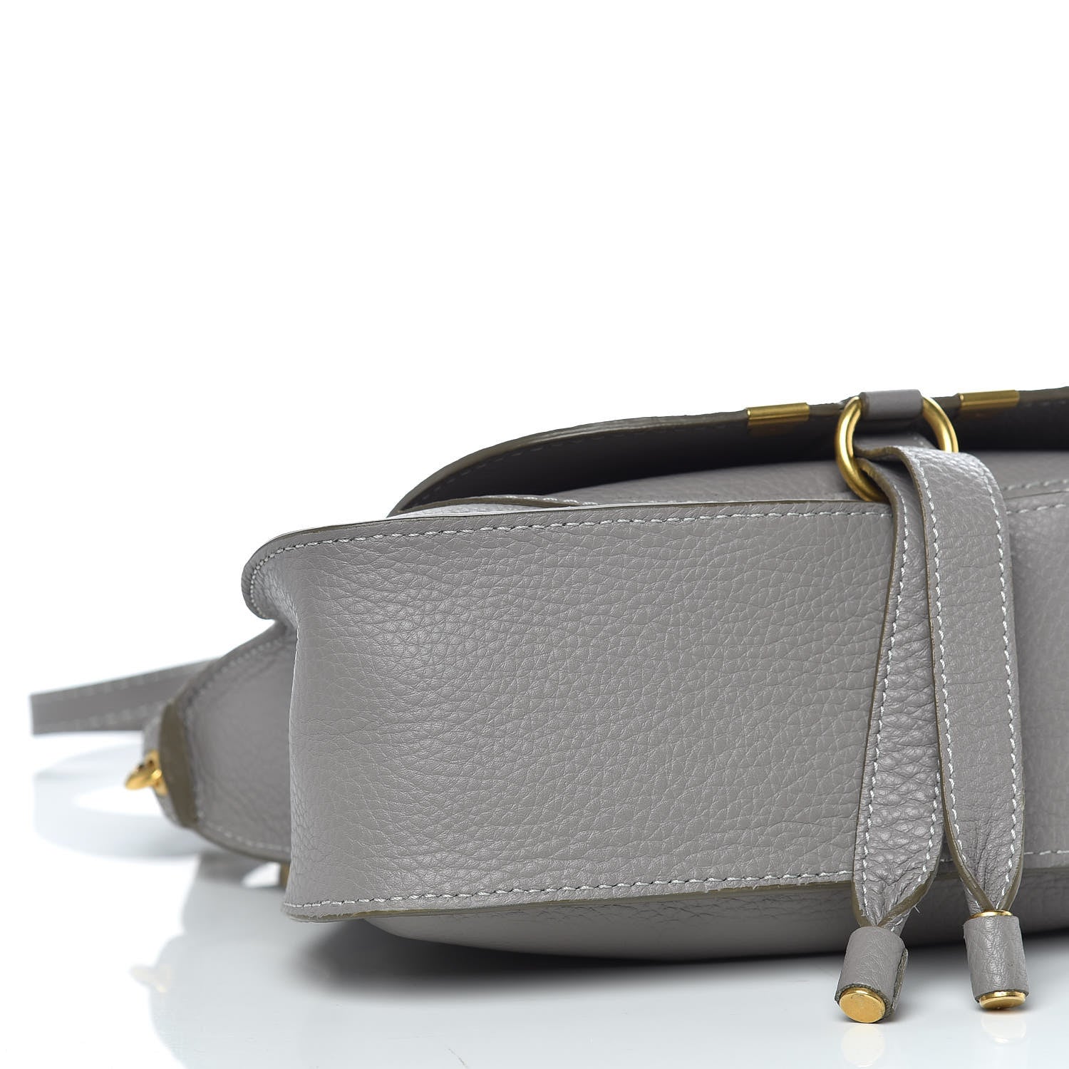 Chloe Calfskin Small Marcie Satchel Cashmere Grey 11 of 13