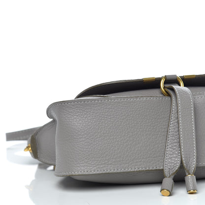 Chloe Calfskin Small Marcie Satchel Cashmere Grey 11 of 13