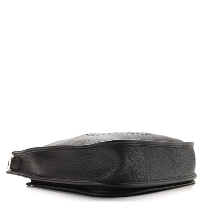 Hermes Taurillon Clemence Evelyne III PM Black 4 of 10
