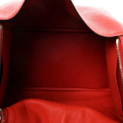 Hermes Taurillon Clemence Lindy 30 Rose Jaipur 5 of 10