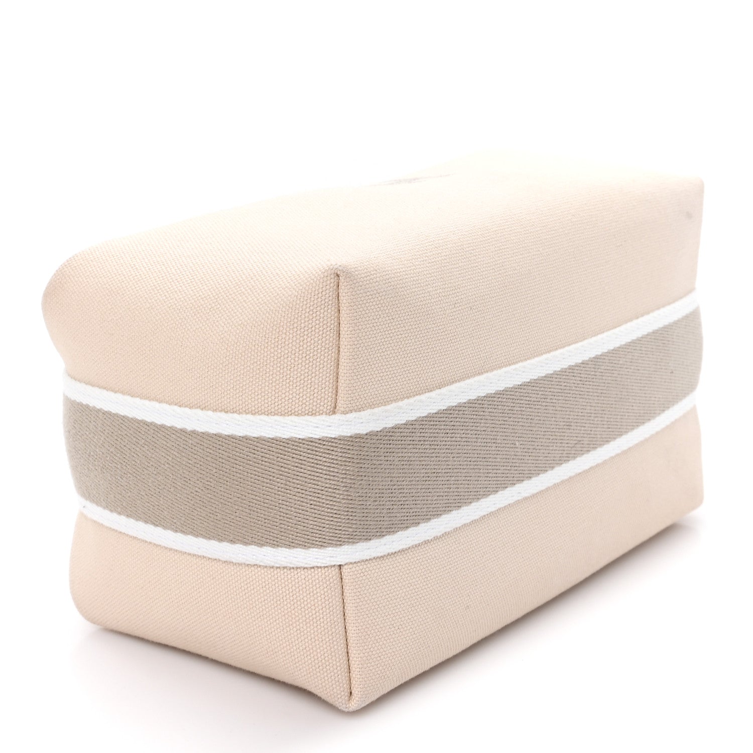 Hermes Canvas Small Bride-A-Brac Pouch Natural 4 of 6