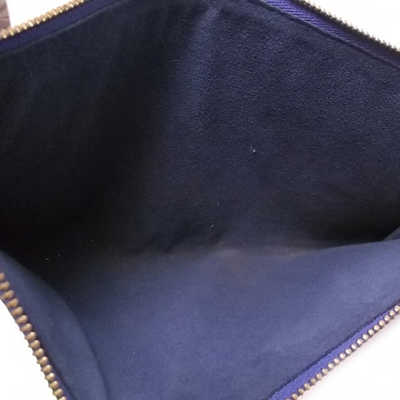 Epi Pochette Blue