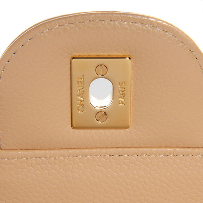 Chanel Caviar Quilted Jumbo Double Flap Beige Clair 9 of 9