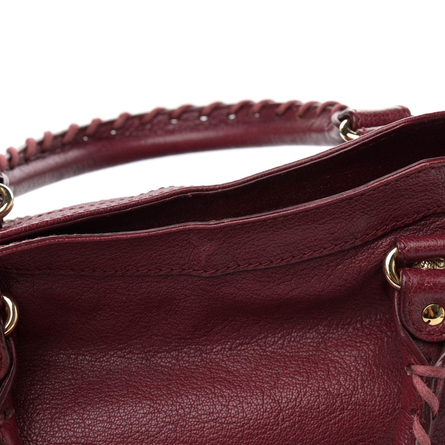 Balenciaga Chevre Giant 12 Gold Hardware Velo Bordeaux 14 of 21
