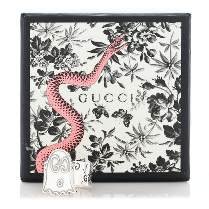 Gucci Sterling Silver GucciGhost Ghost Ring 61 9.5 8 of 8