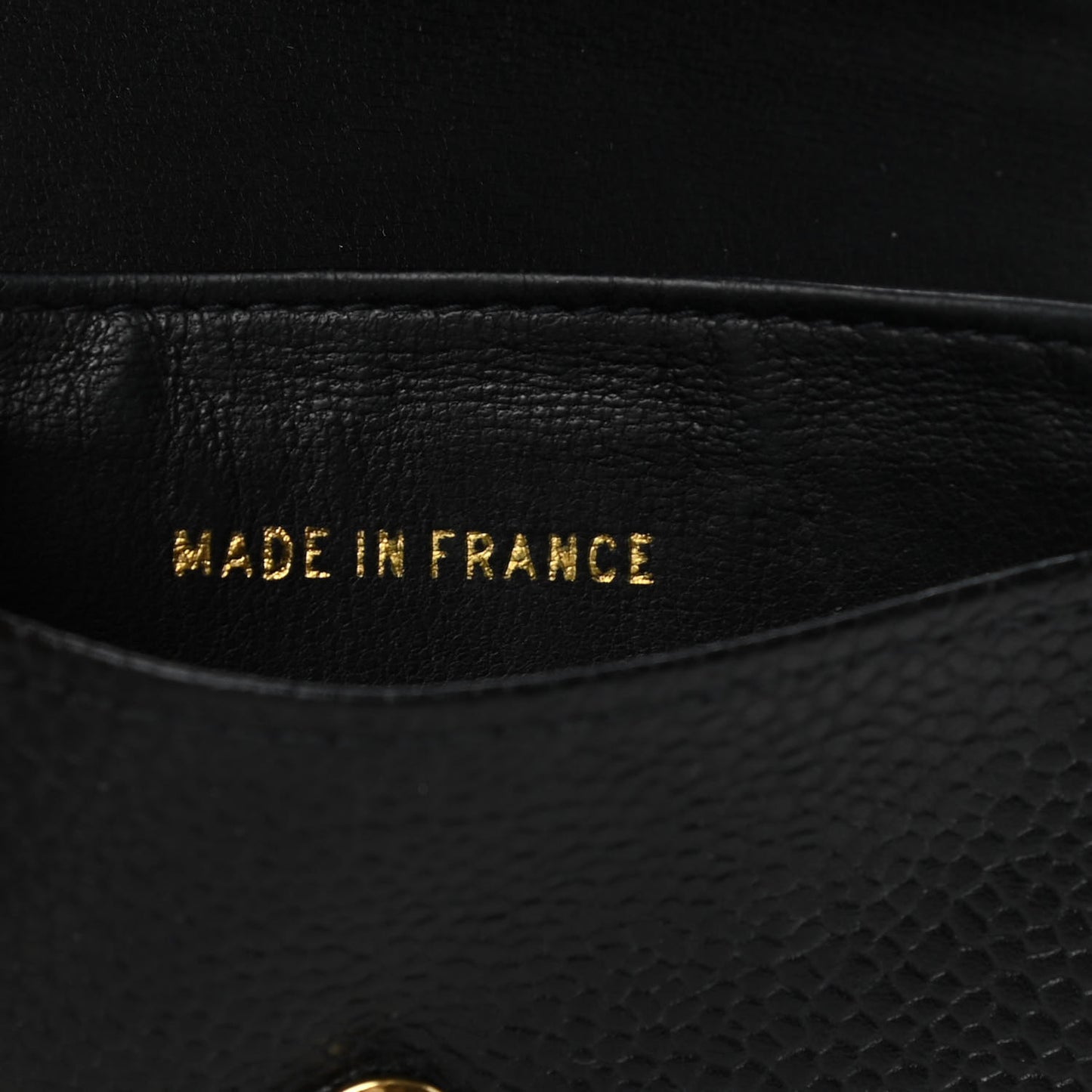 Caviar Timeless Coin Purse Black