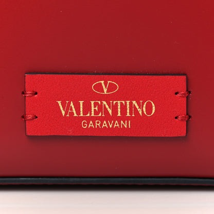 Valentino Garavani Calfskin Vlogo Walk Bucket Bag Red 5 of 6