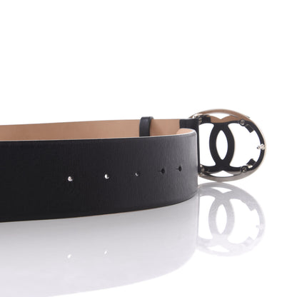 Chanel Calfskin CC Belt 85 34 Black 4 of 5