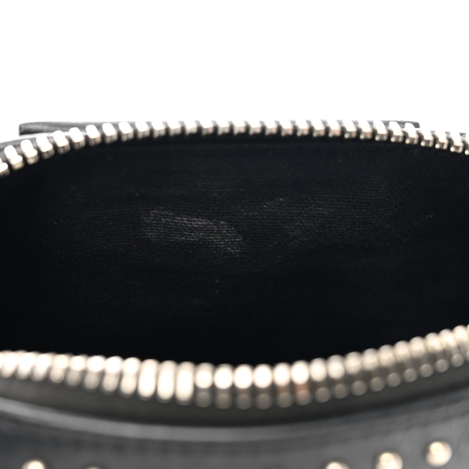 Givenchy Calfskin Small Studded Antigona Beauty Wristlet Black 10 of 11