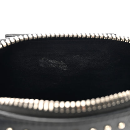 Givenchy Calfskin Small Studded Antigona Beauty Wristlet Black 10 of 11