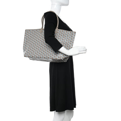 Goyard Goyardine Saint Louis Claire Voie PM Grege Turquoise 2 of 11