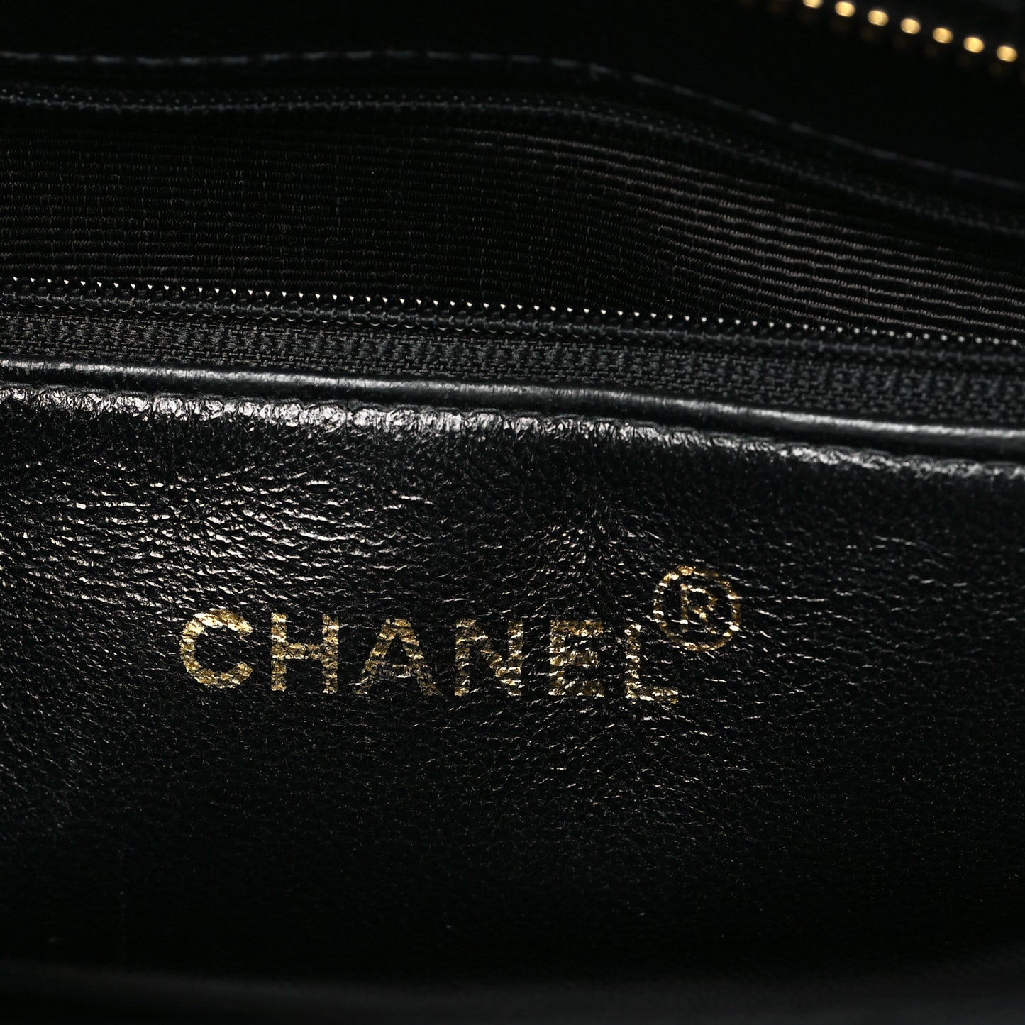 Caviar Quilted Medallion Tote Black