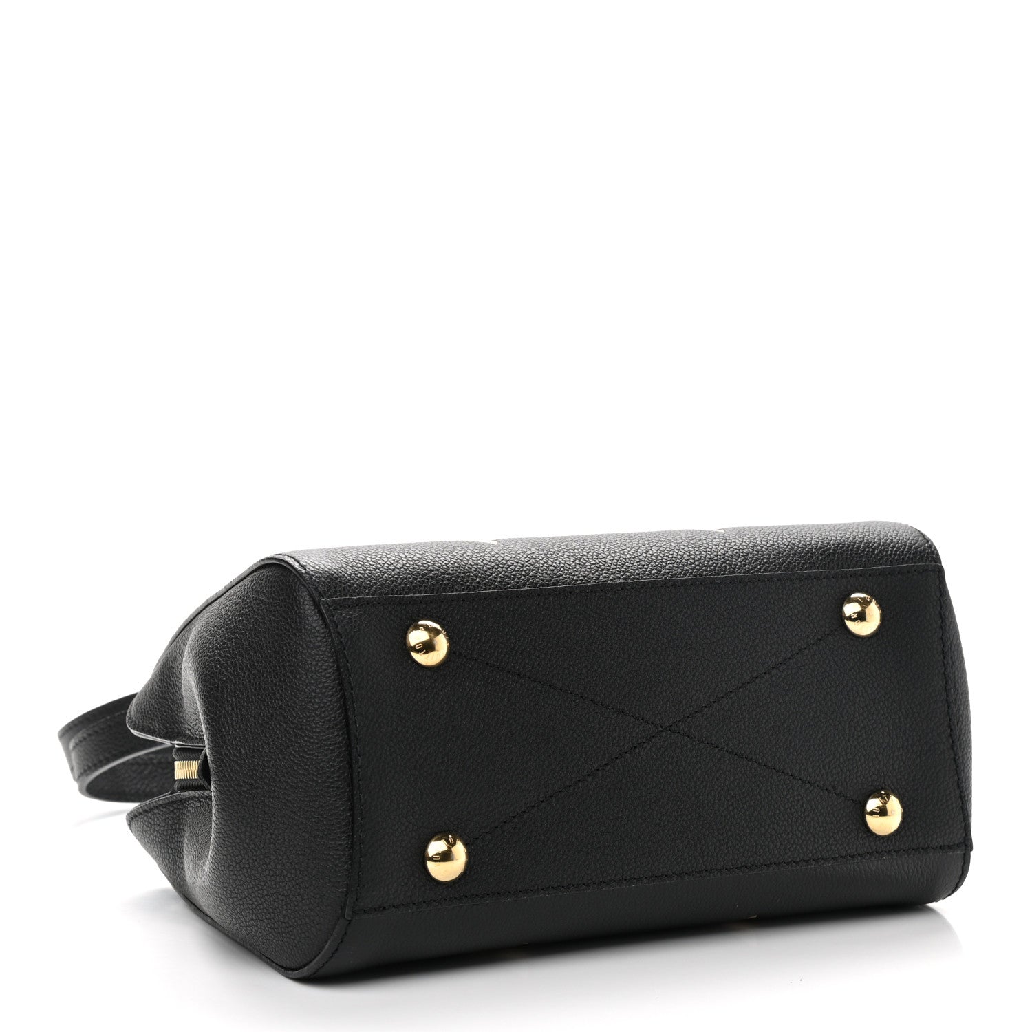 Louis Vuitton Empreinte Monogram Giant Montaigne BB Black Beige 4 of 11