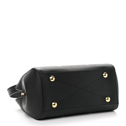 Louis Vuitton Empreinte Monogram Giant Montaigne BB Black Beige 4 of 11