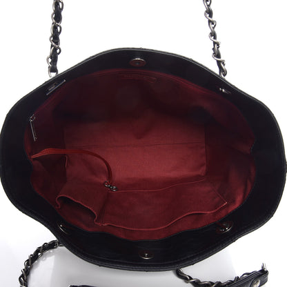 Chanel Calfskin Small Shopping In Moscow Tote Black 5 of 9