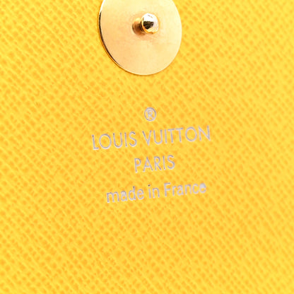 Louis Vuitton Monogram Multicolor Sarah Wallet White Citron 6 of 7