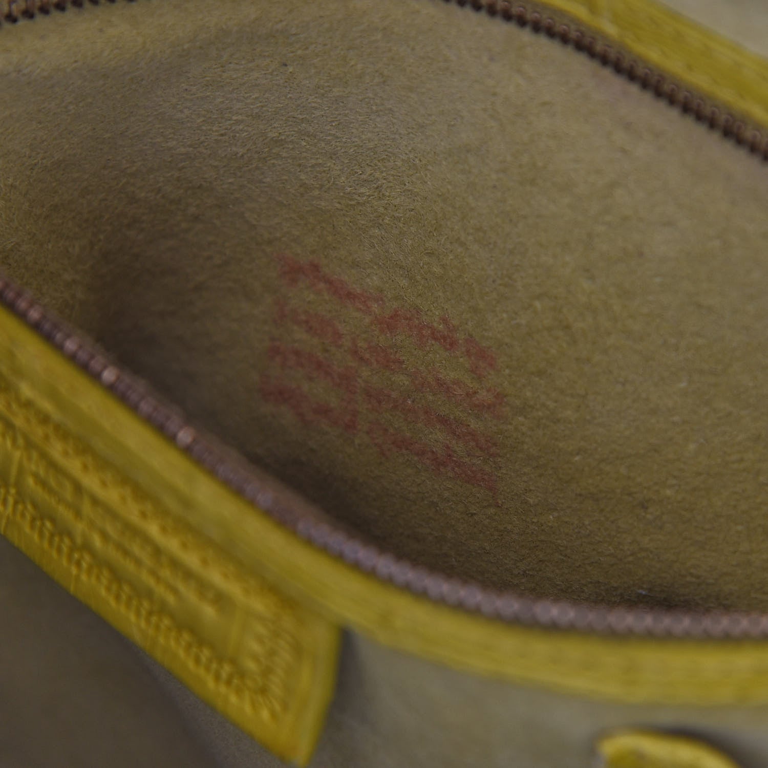Nancy Gonzalez Crocodile Tote Yellow 10 of 11