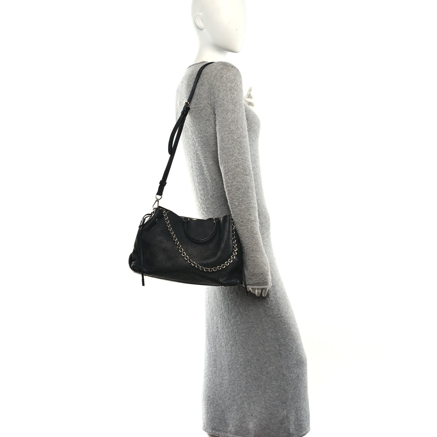 Louis Vuitton Mahina Bella Tote Black 2 of 9