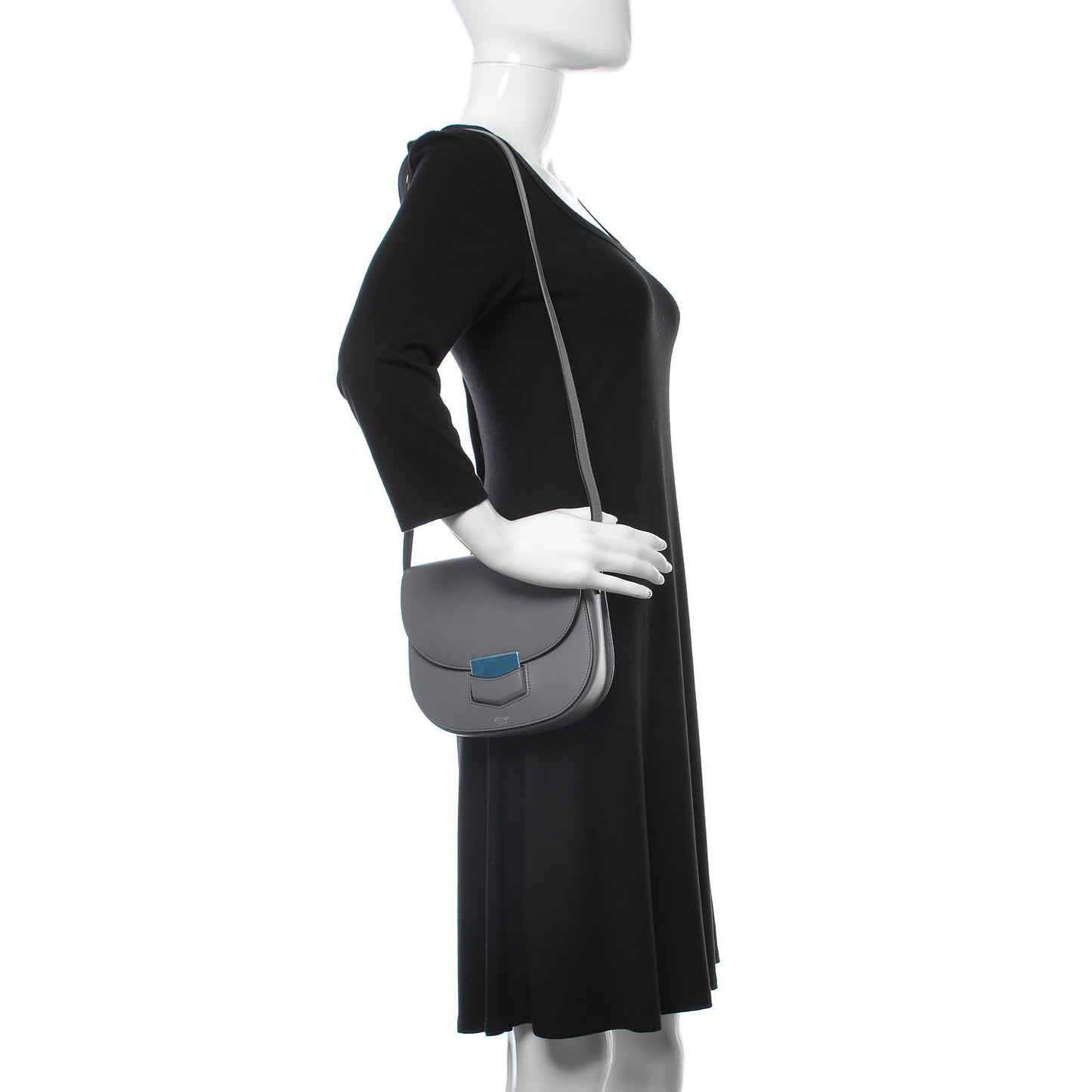 Smooth Calfskin Small Trotteur Storm