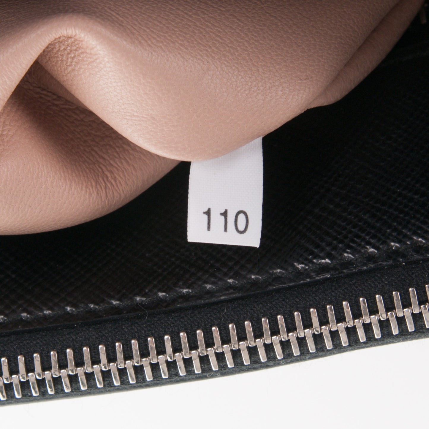 Saffiano Vernice Crystal Small Galleria Double Zip Tote Black