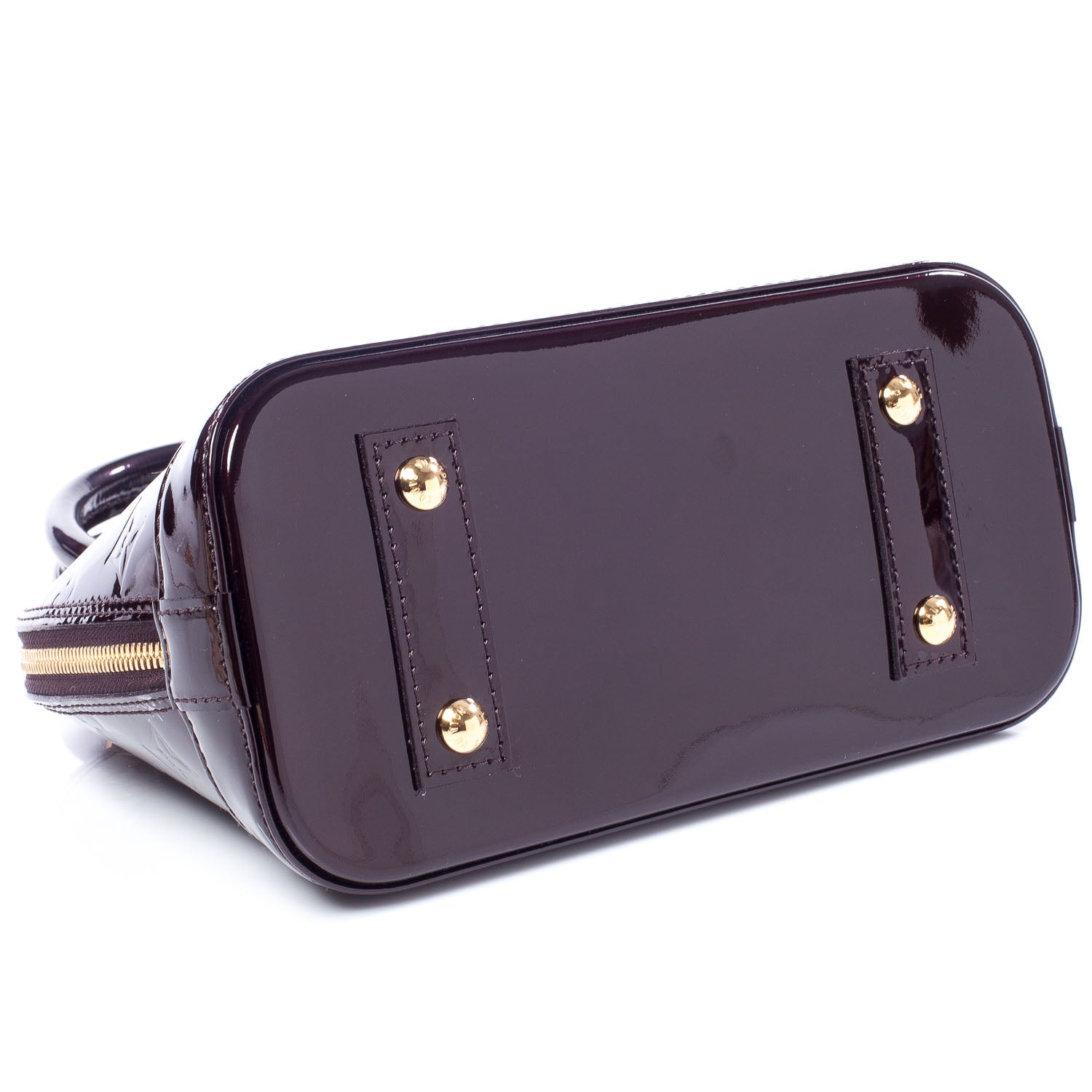 Louis Vuitton Vernis Alma BB Amarante 5 of 8