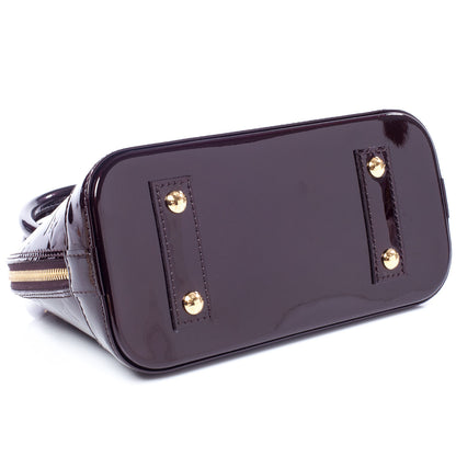 Louis Vuitton Vernis Alma BB Amarante 5 of 8
