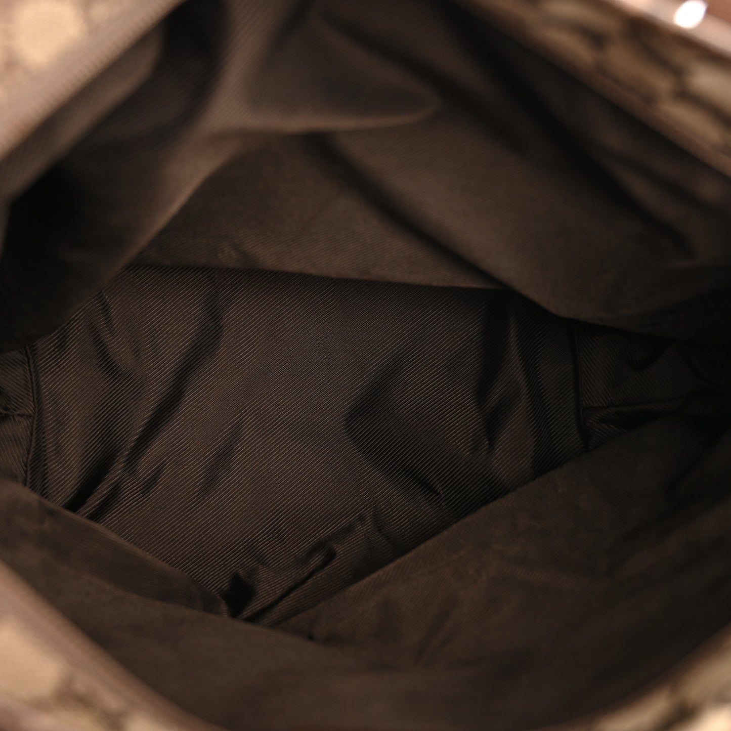 Calfskin Monogram Tall Tote Brown