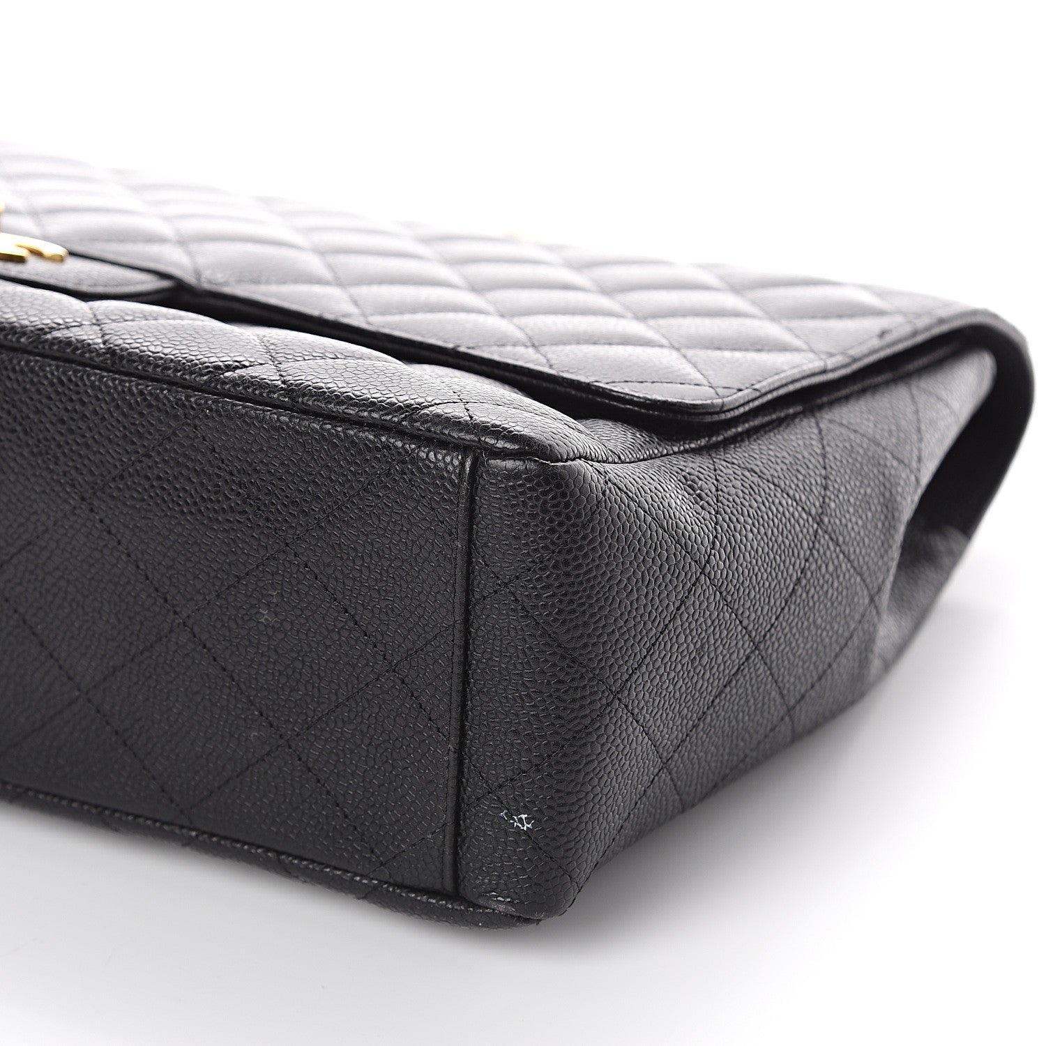 Chanel Caviar Quilted Maxi Single Flap Black 9 of 9