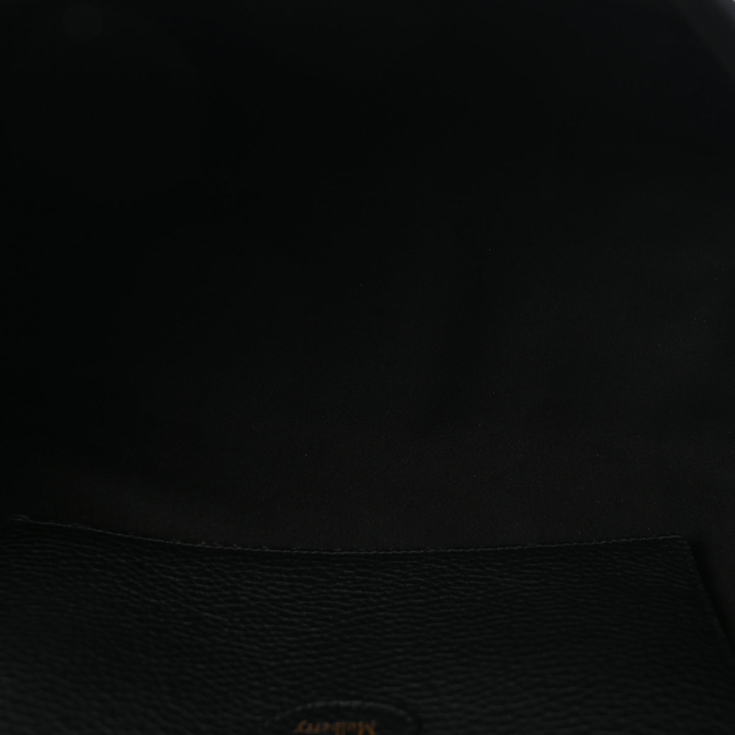 Heavy Grain Small Soft Bayswater Satchel Black