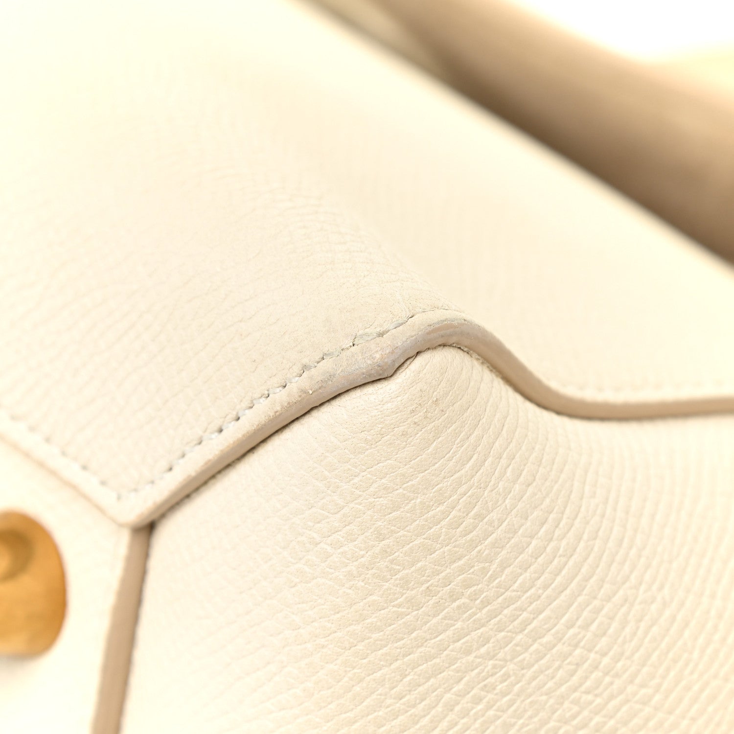 Celine Grained Calfskin Mini Belt Bag White 24 of 28